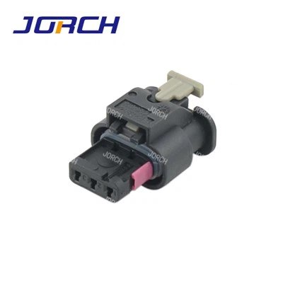 3-контактный водонепроницаемый автомобильный разъем жгута проводов с внутренней резьбой. Водонепроницаемый автоматический разъем 1488991-1 DJ7033WA-1.2-21